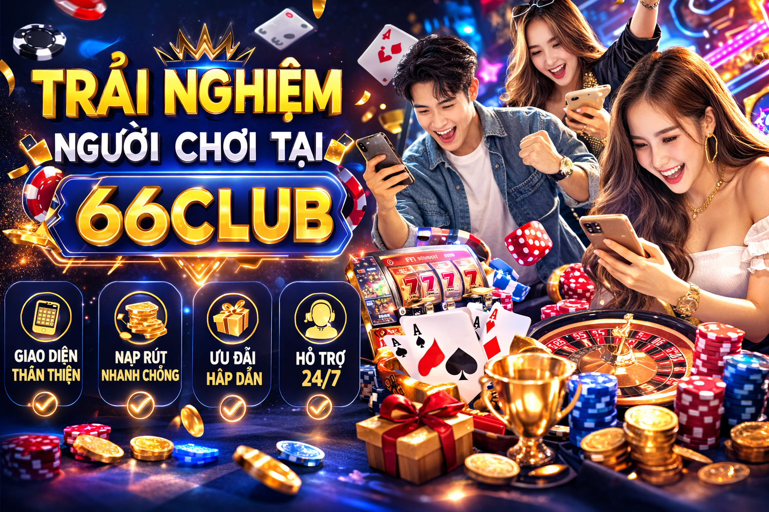 Trải Nghiệm Người Chơi Tại 66Club.email
